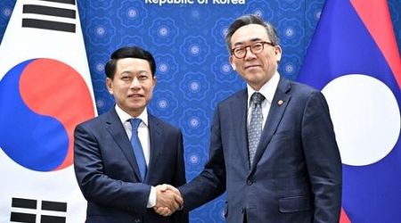 Top diplomats of S. Korea, Laos hold talks on N. Korea troop deployment