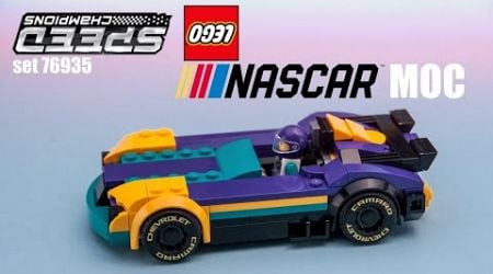 LEGO 76935 Nascar Camaro MOC alternative model building instructions tutorial