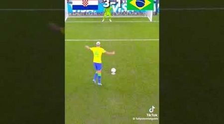 Croatia vs brazil penalty shootout