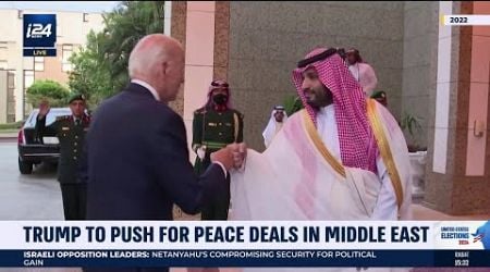 Trump to push for peace deals in Middle East