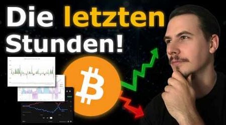 Bitcoin: Allzeithoch noch HEUTE Nacht?! Fokus auf DIESE Kurse!