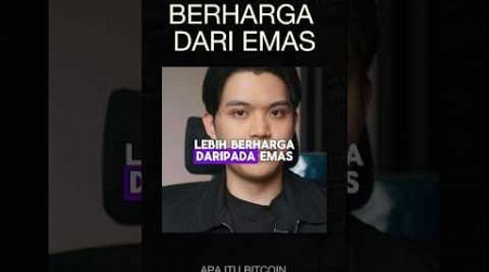 BITCOIN LEBIH BERHARGA DARI EMAS #bitcoin #emas #cryptoindonesia #bitcoinindonesia