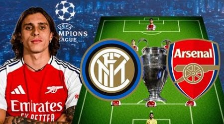 ARSENAL VS INTER MILLAN: ARTETA SWITCH TO 3-4-3 FORMATION