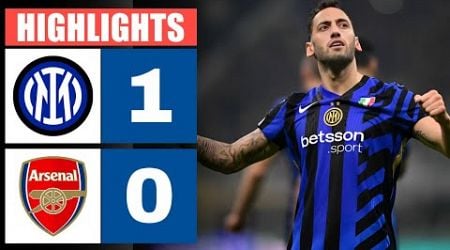 Inter-Arsenal 1 - 0 | HIGHLIGHTS &amp; GOAL | UEFA Champions League 2024/25