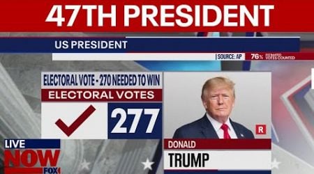 BREAKING: Donald Trump elected 47th US president, AP declares | LiveNOW from FOX