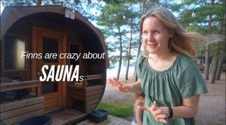 Our camping experience in Finland - visiting Hanko, sauna &amp; swimming in the sea PART 1