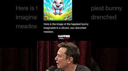 Elon Musk Reacts To AI Bunny God