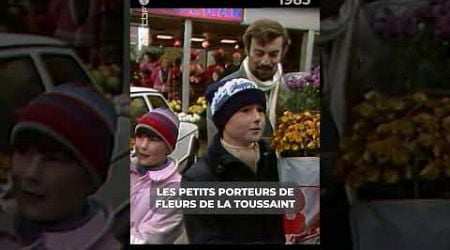 Les porteurs de fleurs de la Toussaint #1985 #rtbf #archive #shorts #toussaint