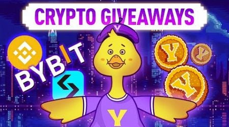 Crypto Giveaways In Action! Binance, BitGet &amp; ByBit Say YES To YesCoin!