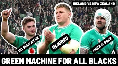 IRELAND TEAM FOR THE ALL BLACKS | FURLONG IS OUT