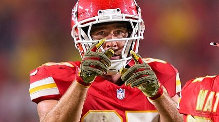 NFL best stats and records: Travis Kelce achieves career-high for Kansas City Chiefs as Lamar Jackson enjoys perfect day