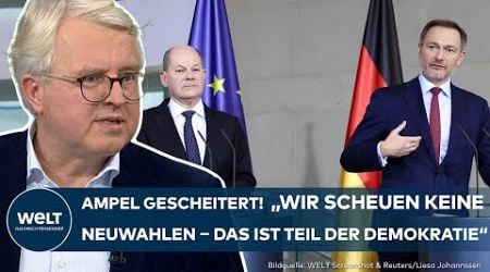 AMPEL GESCHEITERT: Finanzminister Lindner entlassen! Was nun? FDP scheue keine Neuwahlen