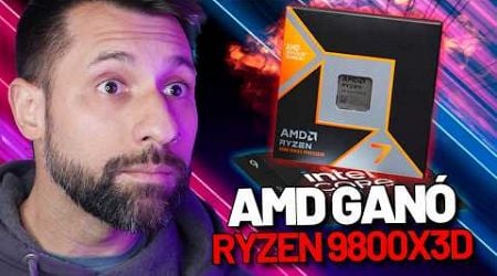 RYZEN 7 9800X3D: la peor PESADILLA de INTEL