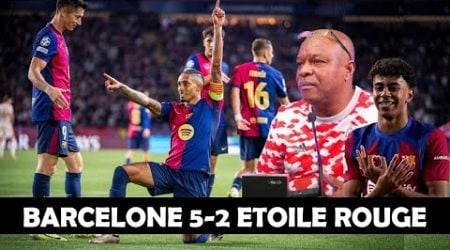 Barcelone pa gen rival, li kraze Etoile Rouge 5-2 e pran 6e plas nan klasman an selon Rudy Sanon