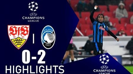 Stuttgart vs Atalanta 0-2 Highlights Goals | UEFA Champions League 2023/24