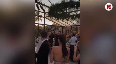 El baile de la boda de la hija influencer de Mourinho... con 'The Special One' vigilando