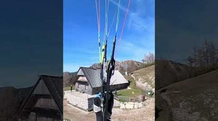 FLY BY! Low-Altitude #paraglider #paraglide #mountains #parapente #gleitschirm #slovenia