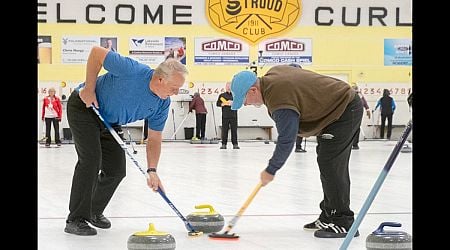 International curlers land in Stroud Curling Club's house