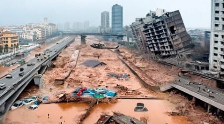 Massive Destruction in Spain! Flow of water destroyed Valencia and Barcelona after flooding