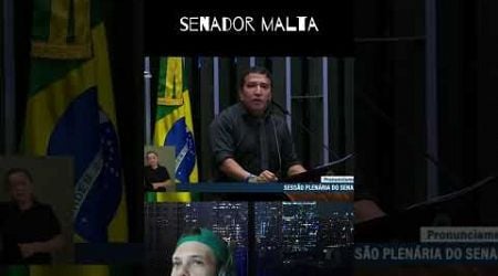 Senador malta &quot;POVO MANDA&quot;