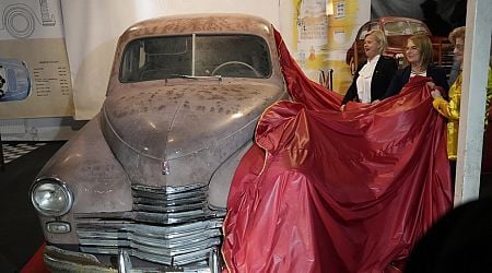 The first car made during Soviet-era in Poland goes on display 73 years later