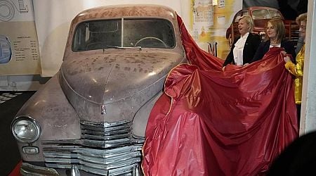 The first car made during Soviet-era Poland goes on display 73 years later