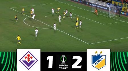 Fiorentina-APOEL [1-2] | UEFA Conference League 2024/25 | Highlights della Partita!