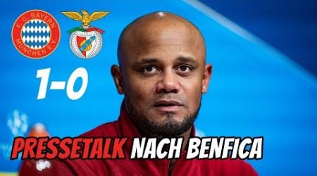 Pressetalk nach dem 1:0 Heimsieg gegen Benfica Lissabon | Champions League