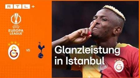 Galatasaray Istanbul vs. Tottenham Hotspur - Highlights | UEFA Europa League | RTL Sport