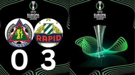 CS Petrocub vs Rapid Wien 0-3 Highlights | Conference League - 2024/2025