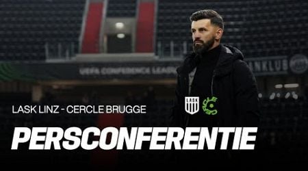 LASK LINZ - CERCLE BRUGGE | Persconferentie na de wedstrijd (0-0)