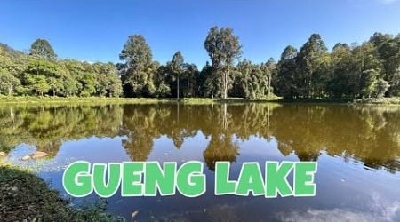 GUENG LAKE OF RIGA, A SMALL PLATEAU ON TOP OF THE MOUNTAIN OF RIGA, TREKKING ROUTE