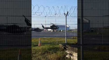 Bell CH-146 Griffon taxiing for takeoff at Riga International Airport (RIX)