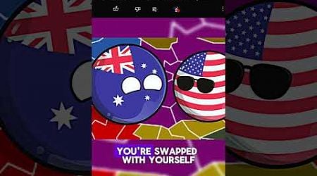 What is Australia and Austria switch places #countryballs #satire #entertainment