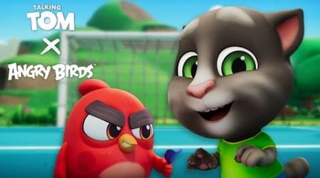 Talking Tom X Angry Birds: Tickle Tackle Ball