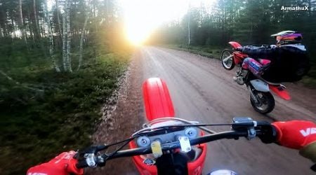 Honda CR85 &amp; Honda CRF150R (GoPro)