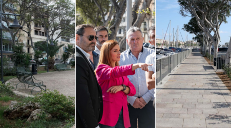  Pieta promenade opened to the public, works to start on Marina Garden 