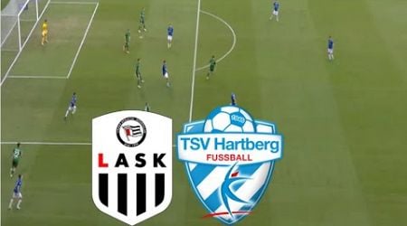 LASK Linz vs TSV Hartberg 1-1 Highlights | Austria Bundesliga 2024/25