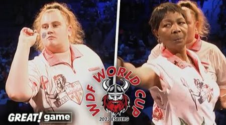 Beau Greaves v Deta Hedman WDF World Cup 2023 from Esbjerg Denmark Day 5 morning