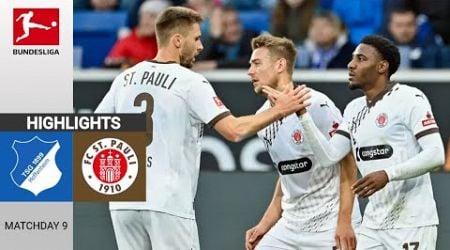 TSG Hoffenheim - FC St. Pauli | 0:2 | Zusammenfassung | Bundesliga 2024-25