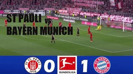 St Pauli vs Bayern Munich 0-1 | 2024 Bundesliga | Match Highlights