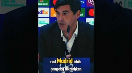 Pernyataan Pelatih AC Milan bahwa Real Madrid Lebih gampang di kalahkan dari pada Cagliari dan Monza