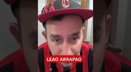 LEAO ARRAPAO MA DIETRO BALLIAMO ( CAGLIARI-MILAN 1-2 PRIMO TEMPO ) #acmilan #milan #seriea #shorts