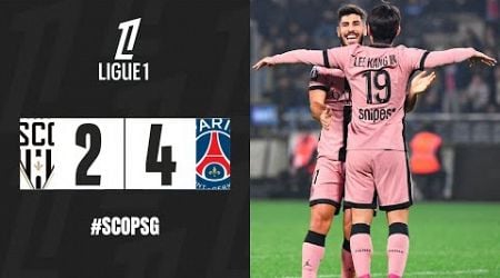 Angers vs PSG | 2-4 | Highlights | Ligue 1 2024 | angers vs psg