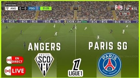 ANGERS VS PARIS SG EN DIRECT | LIVE | LIGUE 1 24-25 | SIMULATION &amp; SCORE LIVE #france