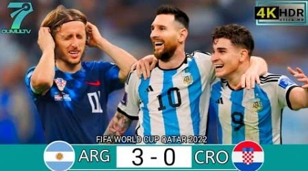 LED BY MESSI, ARGENTINA BEAT CROATIA AND ELIMINATE THEM IN THE SEMI-FINALS OF THE 2022 WORLD CUP