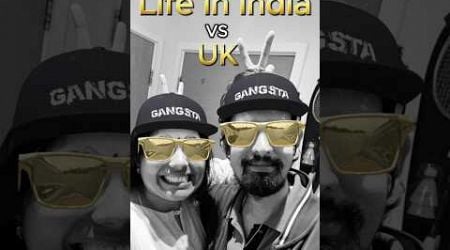 Life in India vs UK #comedy #telugushorts