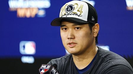 Baseball: Ohtani named finalist for National League MVP