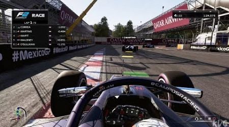 F1 24 - Josep Maria Marti (FIA Formula 2 2024) - Gameplay (PS5 UHD) [4K60FPS]