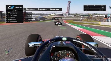 F1 24 - Isack Hadjar (FIA Formula 2 2024) - Gameplay (PS5 UHD) [4K60FPS]